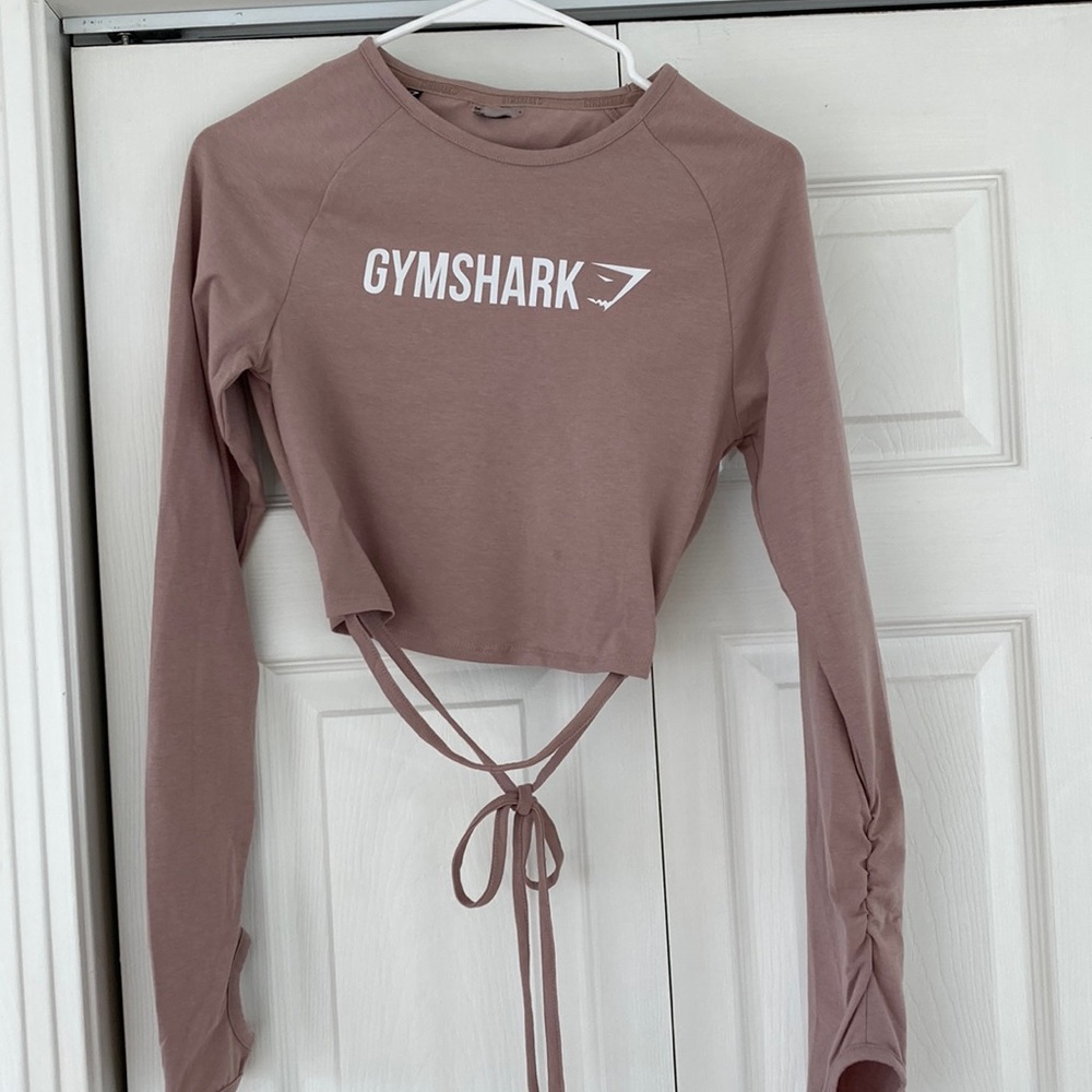 Gymshark Women's Brown Long Sleeve Top Size Small